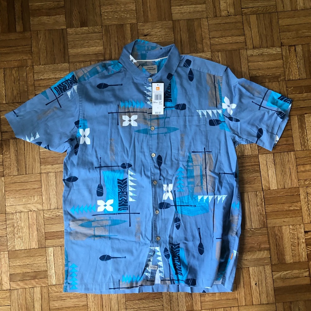 Quicksilver Waterman Shirt NWT Size L